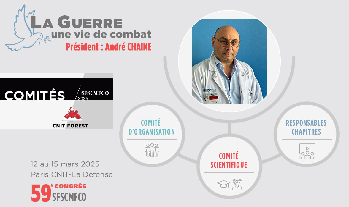 comités CMF 2025 chirurgie de guerre