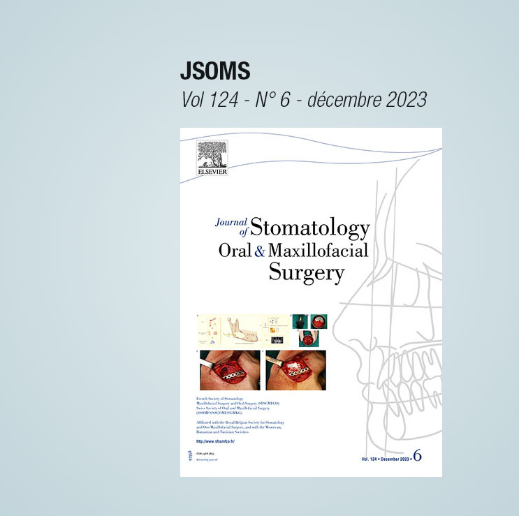 jsoms Journal of Stomatology, Oral and Maxillofacial Surgery