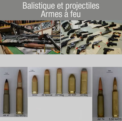 balistique armes à feu