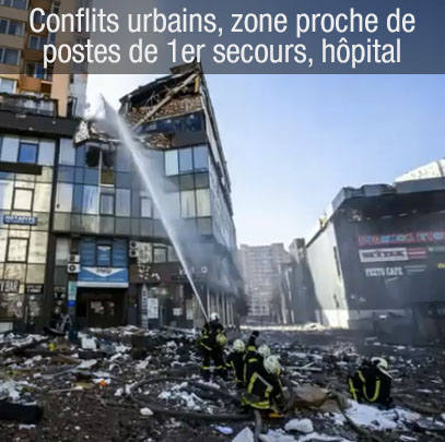 conflits urbains proches hopital
