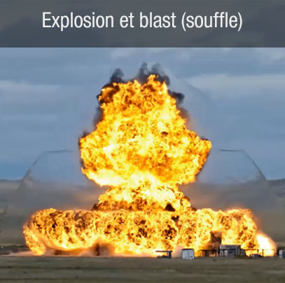 explosion et blast