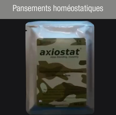 pansements homéostatiques