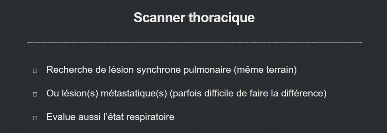 scanner thoracique