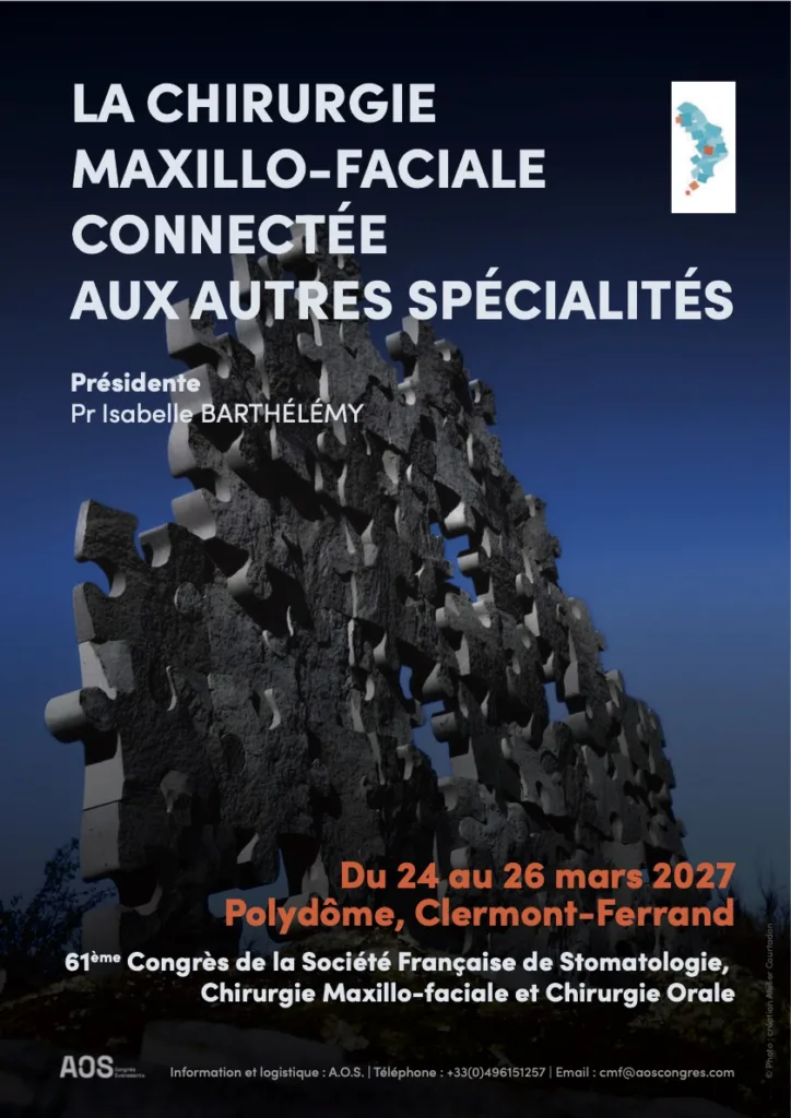 Affiche 61e Congrès SFSCMFCO - Clermont-Ferrand 2027