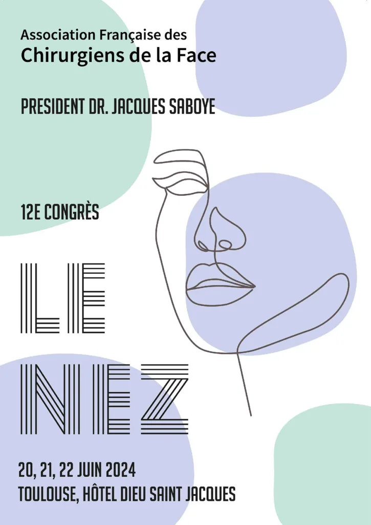 Affiche 12e Congrès AFCF 2024 - Le Nez, Toulouse