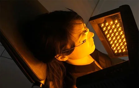 Rayonnement lumineux monochromatique - Réparation cutanée