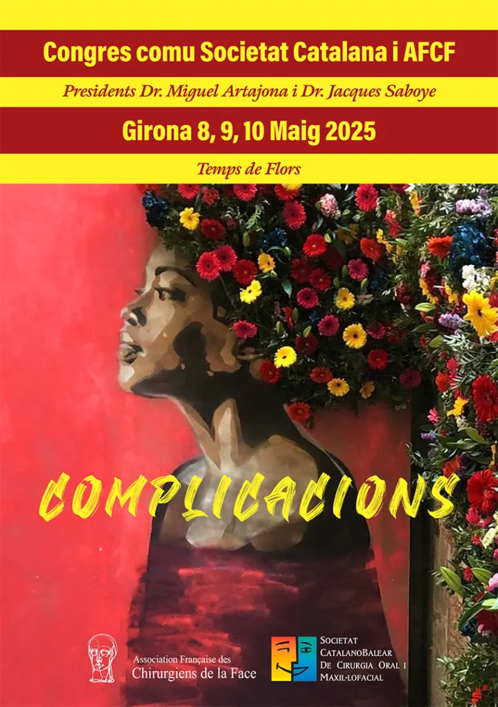 Affiche Congrès AFCF et SCBCMO 2025 - Complications, Gérone