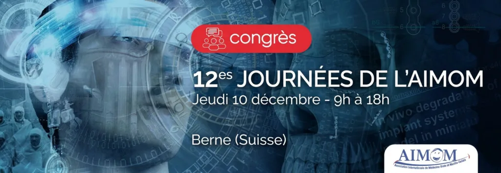 Affiche 12èmes Journées de l&rsquo;AIMOM 2026 - Berne